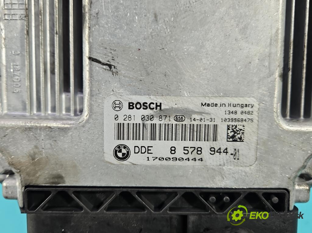 Bmw 3 F30 2011-2018 2.0d 184hp manual 135 kW 1995 cm3 4- riadiaca jednotka motora 0281030871