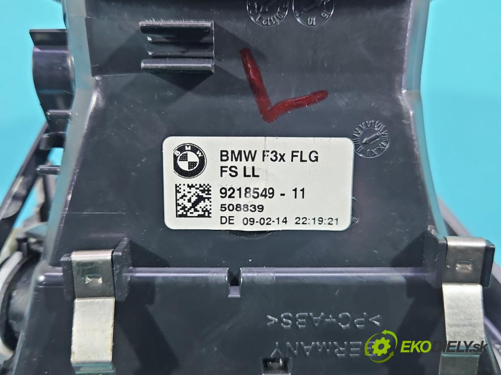 Bmw 3 F30 2011-2018 2.0d 184hp manual 135 kW 1995 cm3 4- Mřížka: kúrenia ostatné 9218549