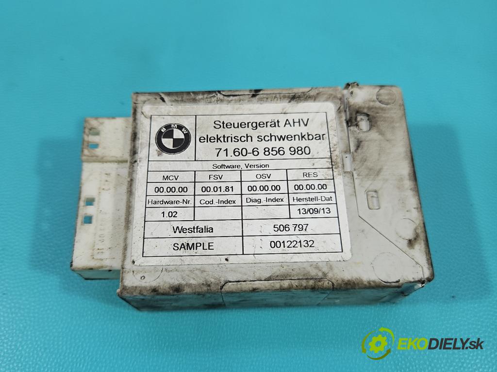 Bmw 3 F30 2011-2018 2.0d 184hp manual 135 kW 1995 cm3 4- riadiaca jednotka ostatné 6856980