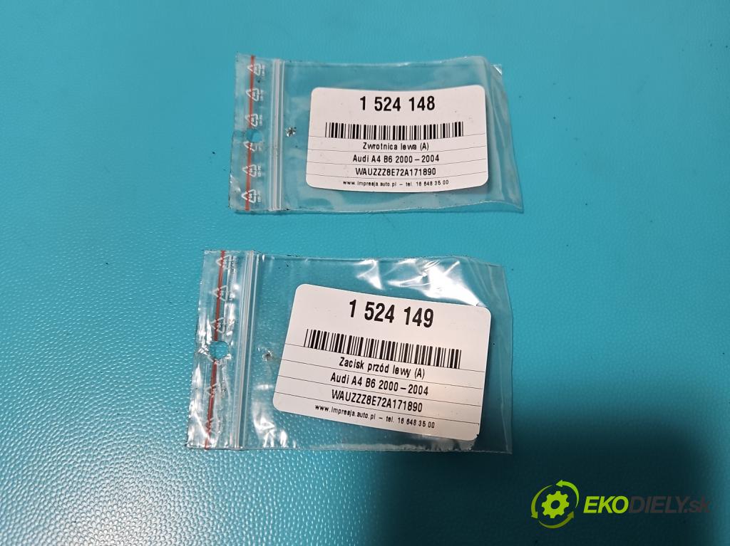 Audi A4 B6 2000-2004 2.0 20v 131 HP manual 96 kW 1984 cm3 4- náboj ľavé  (Náboj kolesa)