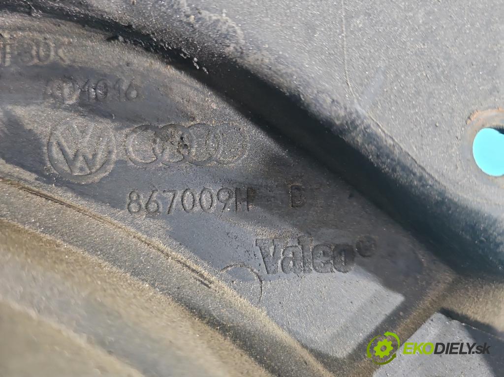 Audi A4 B6 2000-2004 2.0 20v 131 HP manual 96 kW 1984 cm3 4- Ventilátor chladiča 8E0959501B