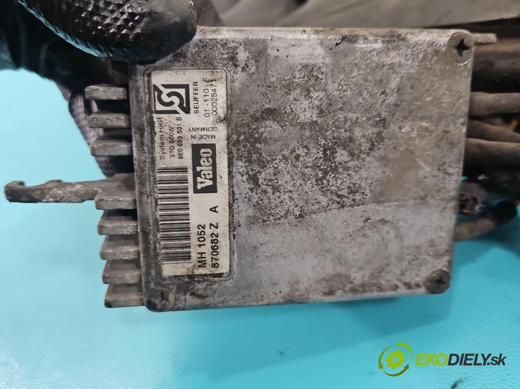 Audi A4 B6 2000-2004 2.0 20v 131 HP manual 96 kW 1984 cm3 4- Ventilátor chladiča 8E0959501B