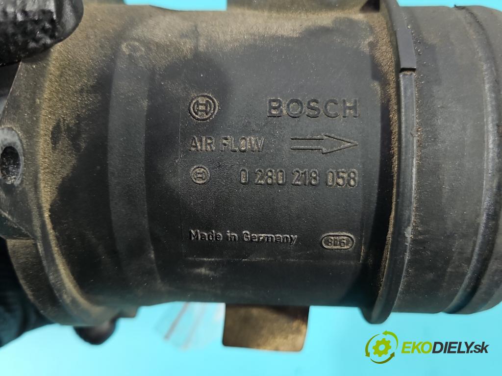 Audi A4 B6 2000-2004 2.0 20v 131 HP manual 96 kW 1984 cm3 4- průtokoměr: 0280218058 (Váha vzduchu)