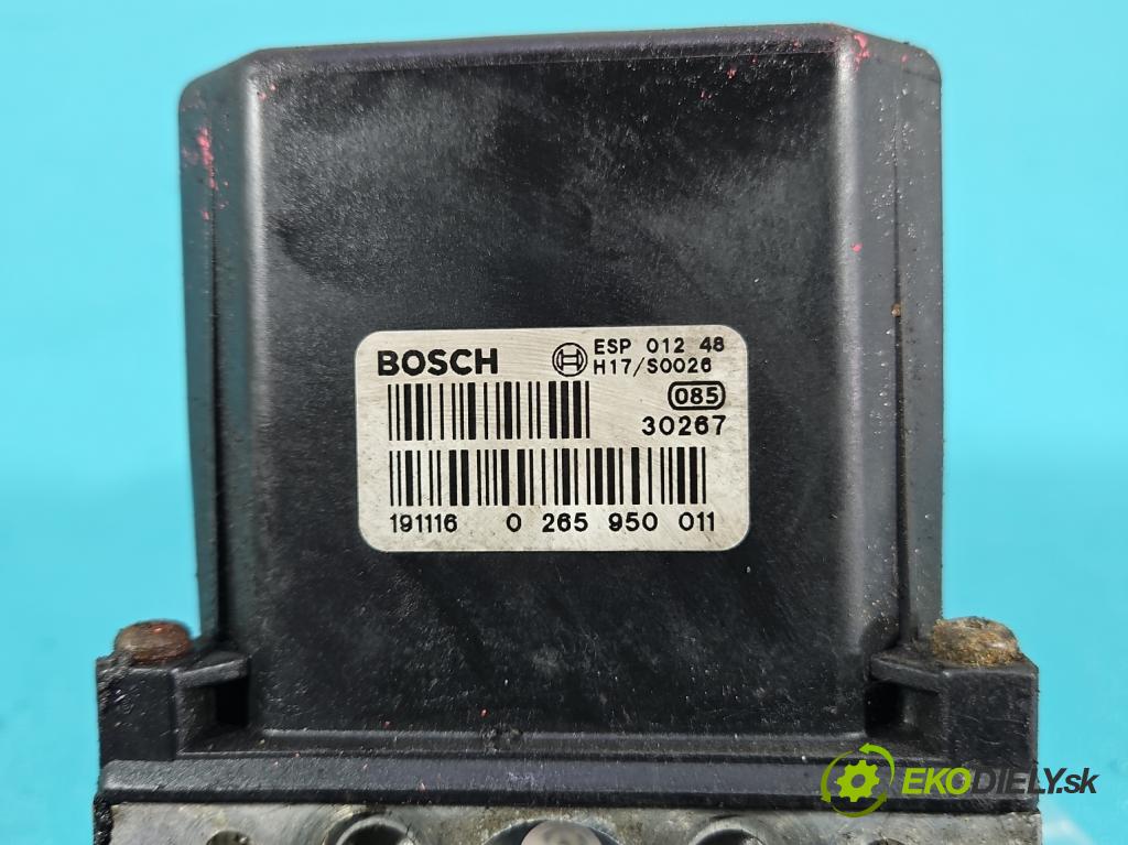 Audi A4 B6 2000-2004 2.0 20v 131 HP manual 96 kW 1984 cm3 4- čerpadlo abs 0265225048 (Pumpa ABS)