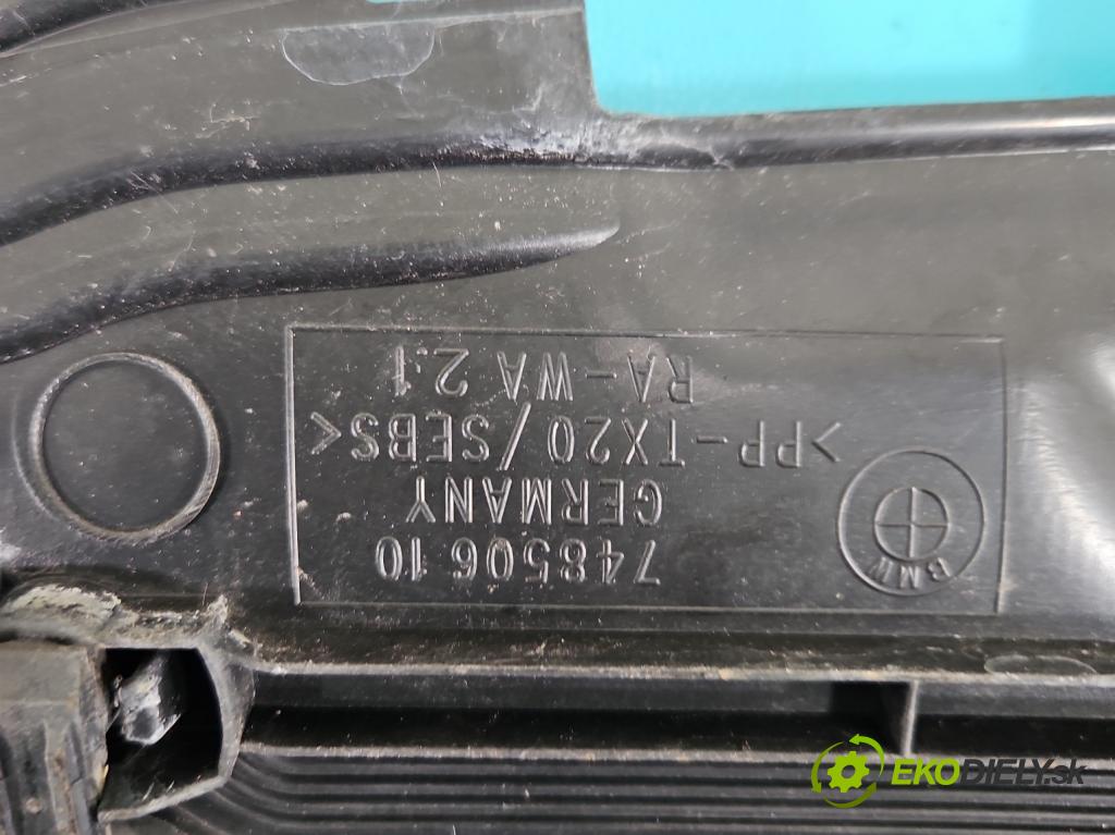 Bmw 3 F30 2011-2018 2.0d 184hp manual 135 kW 1995 cm3 4- torpédo 74850610 (Torpédo (plast pod čelným sklom))