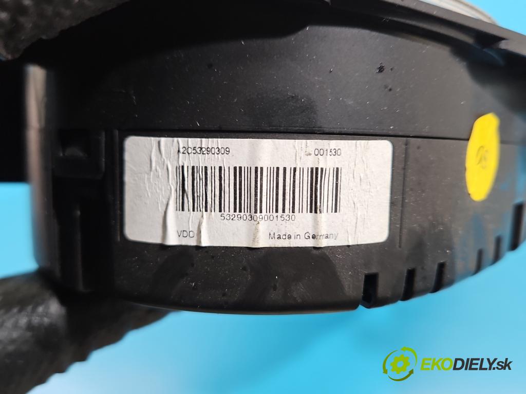 Vw Passat CC 2008-2016 2.0 TDI 140 HP manual 103 kW 1968 cm3 4- prístrojovka/ budíky 3C8920870A (Prístrojová doska)