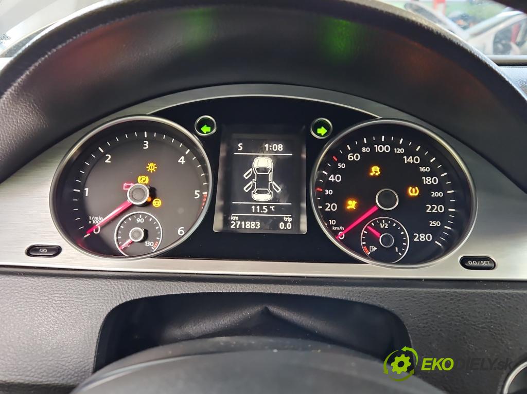 Vw Passat CC 2008-2016 2.0 TDI 140 HP manual 103 kW 1968 cm3 4- prístrojovka/ budíky 3C8920870A (Prístrojová doska)