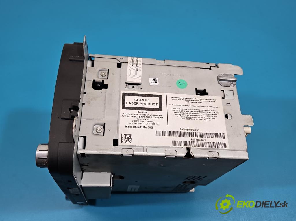 Vw Passat CC 2008-2016 2.0 TDI 140 HP manual 103 kW 1968 cm3 4- Radio originál 1T0035680B