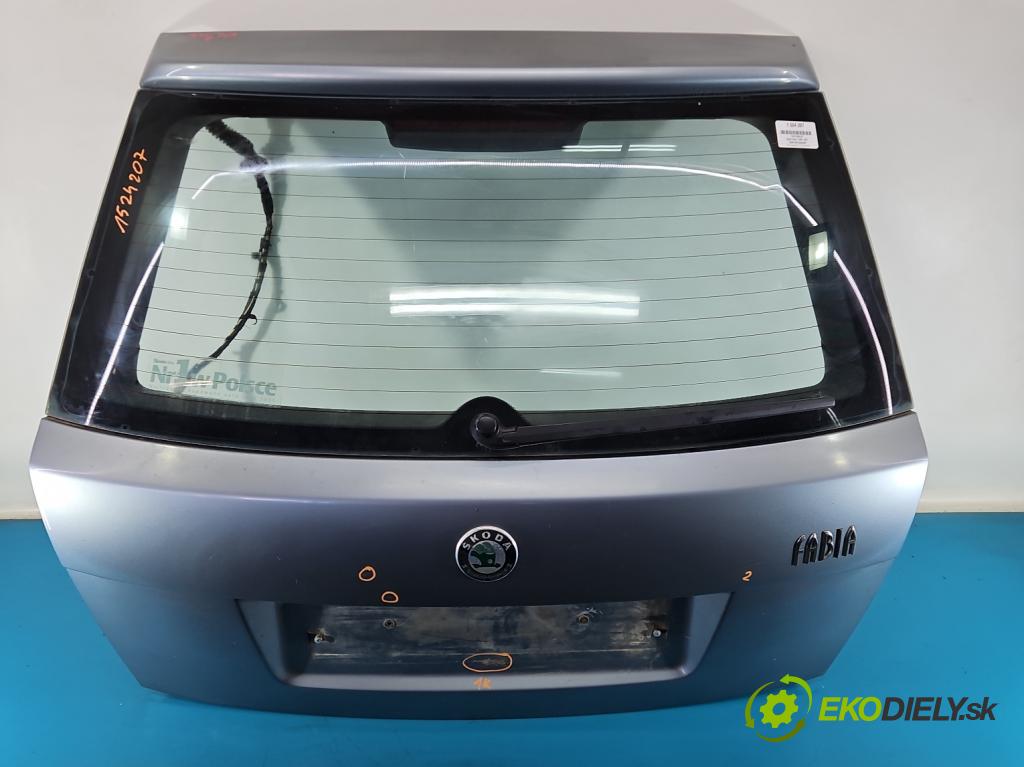 Skoda Fabia I 1999-2007 1.2 12V 64 hp manual 47 kW 1198 cm3 5- zadní kufrové dveře  (Zadní kapota (kufr))