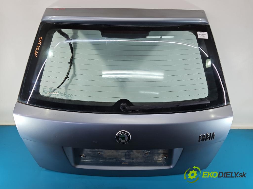 Skoda Fabia I 1999-2007 1.2 12V 64 hp manual 47 kW 1198 cm3 5- zadní kufrové dveře  (Zadní kapota (kufr))