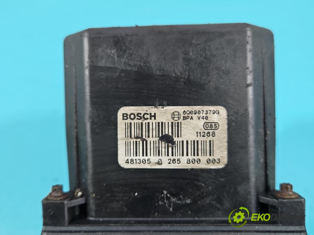 Skoda Fabia I 1999-2007 1.2 12V 64 HP manual 47 kW 1198 cm3 5- čerpadlo abs 6Q0614117E (Pumpa ABS)