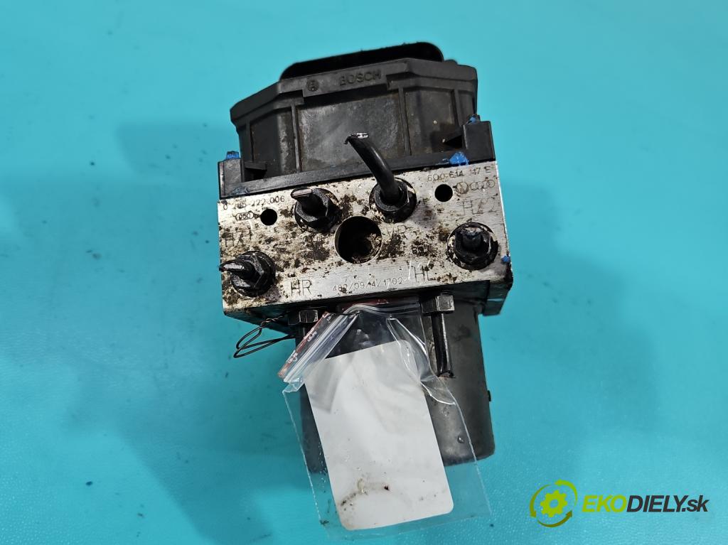 Skoda Fabia I 1999-2007 1.2 12V 64 HP manual 47 kW 1198 cm3 5- čerpadlo abs 6Q0614117E (Pumpa ABS)