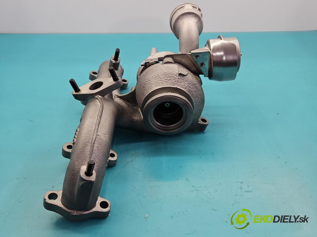 Vw Touran I 2003-2015 1.9 tdi 101 HP manual 74 kW 1896 cm3 5- turbodúchadlo, turbo repasovaná KP39A-0011