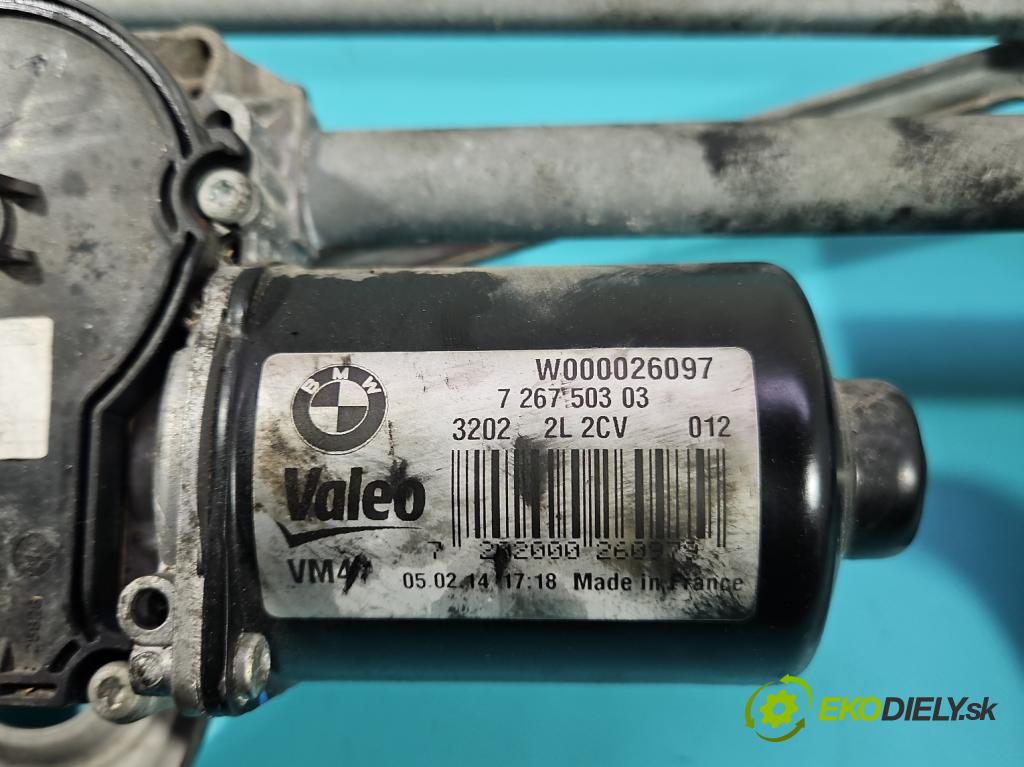 Bmw 3 F30 2011-2018 2.0d 184hp manual 135 kW 1995 cm3 4- motor stieračov predné 7267503