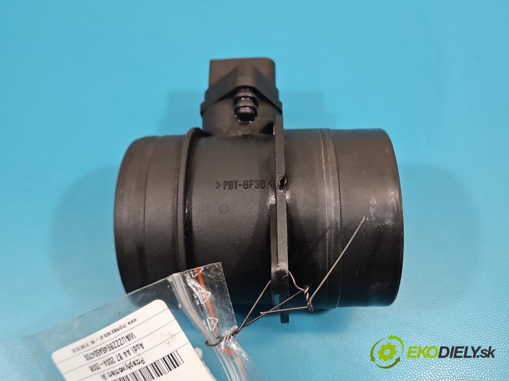 Audi A4 B7 2004-2008 1.9 tdi 116 HP manual 85 kW 1896 cm3 5- průtokoměr: 0281002461 (Váha vzduchu)