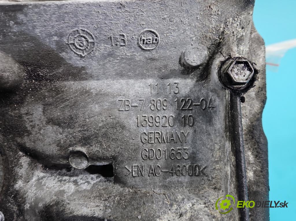 Bmw 3 F30 2011-2018 2.0d 184hp manual 135 kW 1995 cm3 4- vaňa olejová 7809122 (Olejová vaňa)