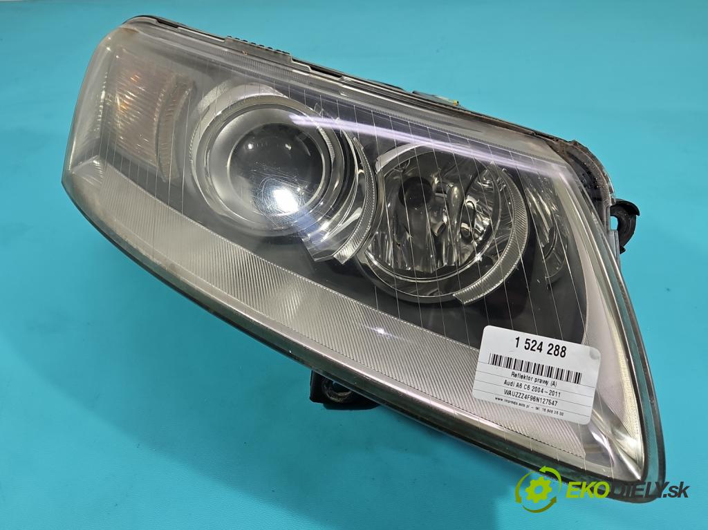 Audi A6 C6 2004-2011 2.7 TDI 179KM automatic 132 kW 2698 cm3 5- světlo pravý  (Pravé přední světlo)