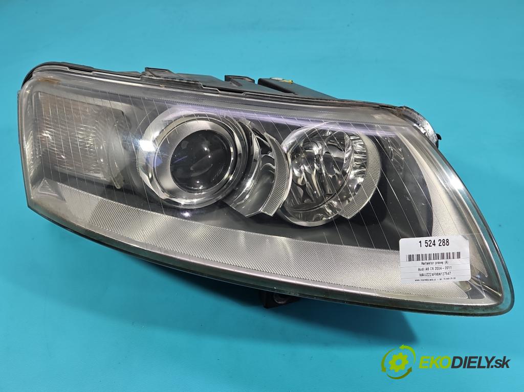 Audi A6 C6 2004-2011 2.7 TDI 179KM automatic 132 kW 2698 cm3 5- světlo pravý  (Pravé přední světlo)