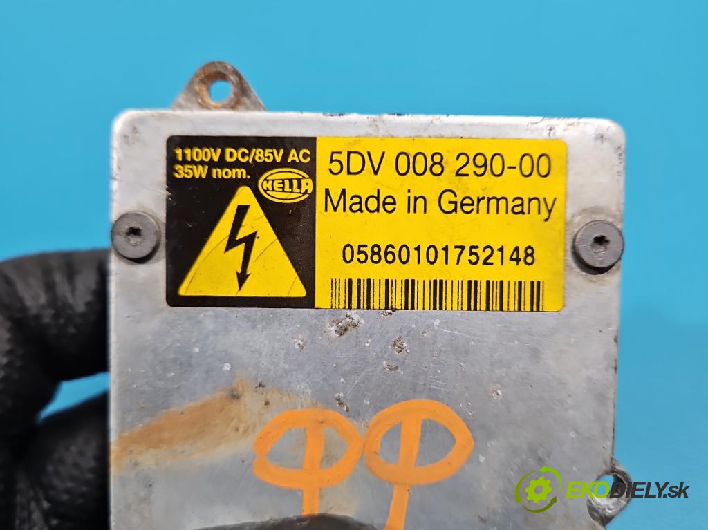 Audi A6 C6 2004-2011 2.7 TDI 179KM automatic 132 kW 2698 cm3 5- střídač: xenon 5DV008290-00 (Riadiaca jednotka xenónu)