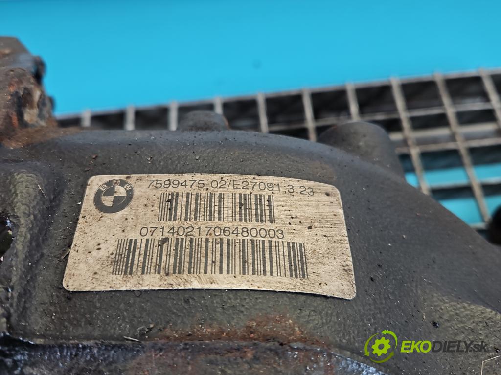 Bmw 3 F30 2011-2018 2.0d 184hp manual 135 kW 1995 cm3 4- Most: zadní: 7599475