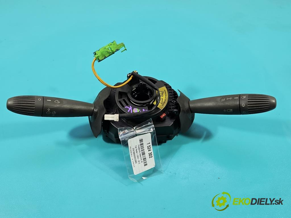 Fiat Panda II 2003-2012 1.1 54 HP manual 40 kW 1108 cm3 5- prepínač komplex: 735360978 (Prepínacie páčky pod volantom)