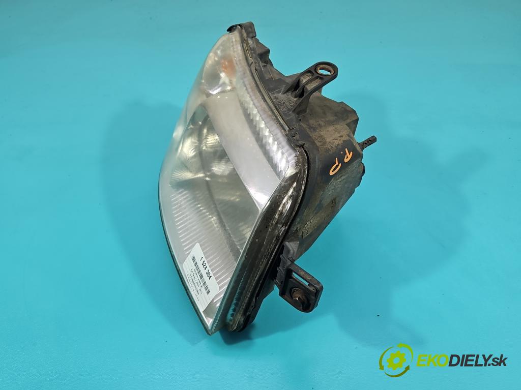 Fiat Panda II 2003-2012 1.1 54 HP manual 40 kW 1108 cm3 5- Reflektor: pravý  (Svetlo predné pravé)