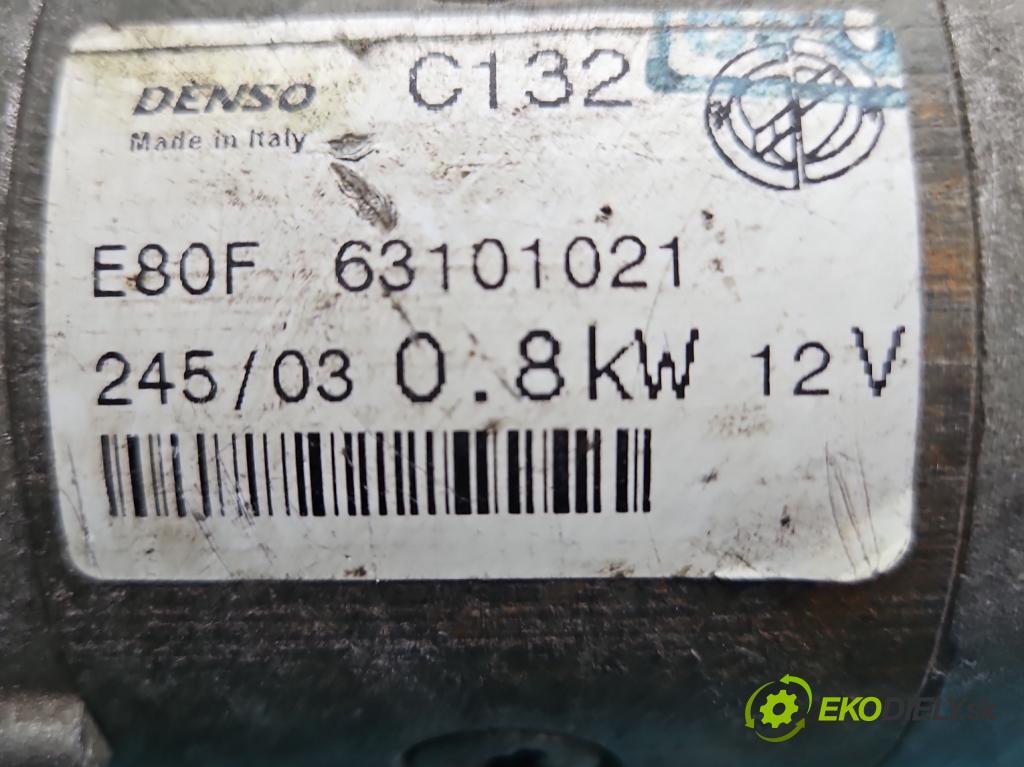 Fiat Panda II 2003-2012 1.1 54 HP manual 40 kW 1108 cm3 5- štartér 63101021 (Štartér)