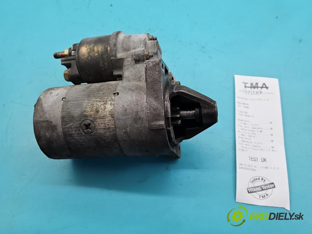 Fiat Panda II 2003-2012 1.1 54 HP manual 40 kW 1108 cm3 5- štartér 63101021 (Štartér)
