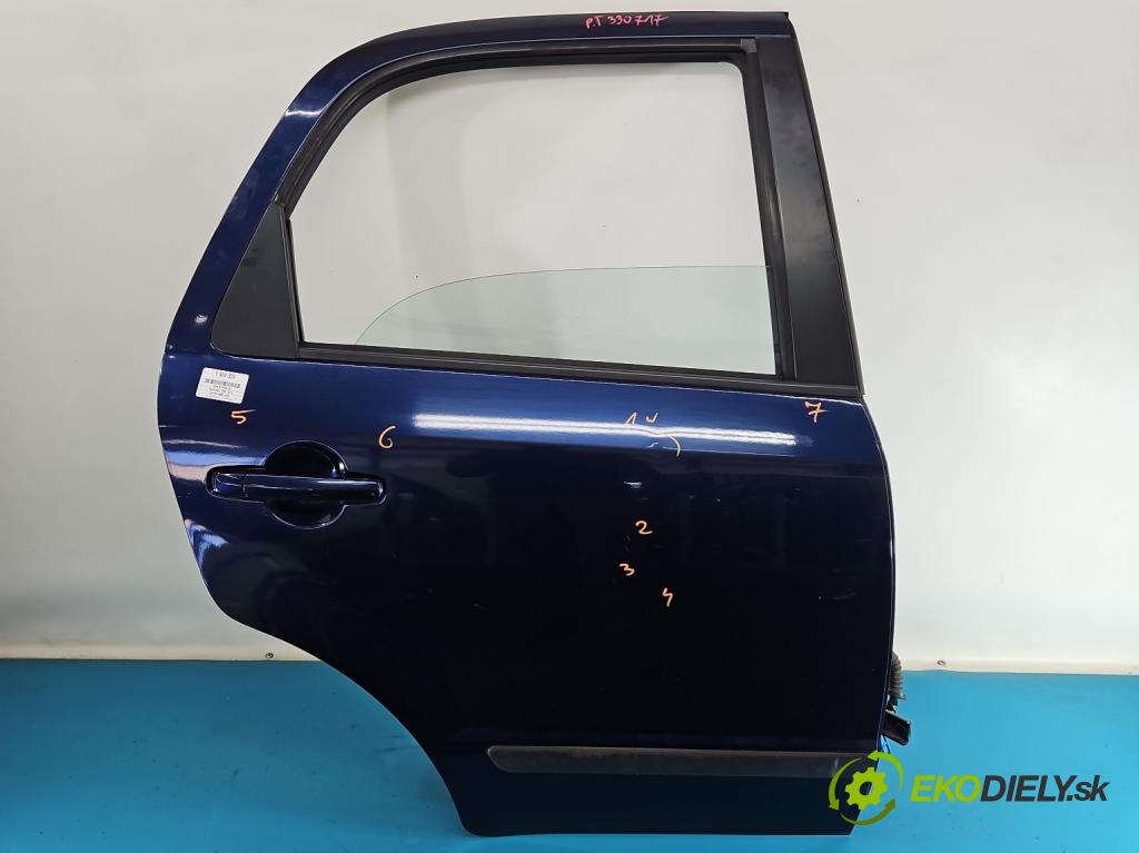 Suzuki SX4 I 2006-2014 2.0 16v 143 hp automatic 105 kW 1995 cm3 5- dveře zadní pravé  (Klika dveří ostatní)
