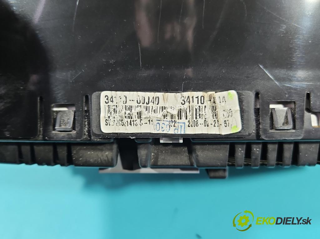 Suzuki SX4 I 2006-2014 2.0 16v 143 HP automatic 105 kW 1995 cm3 5- prístrojovka/ budíky 34110-80J40 (Prístrojová doska)