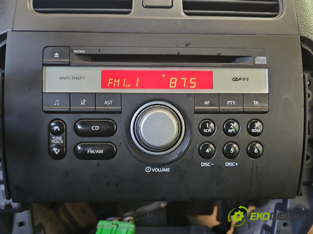 Suzuki SX4 I 2006-2014 2.0 16v 143 HP automatic 105 kW 1995 cm3 5- Radio originál 39101-79J0