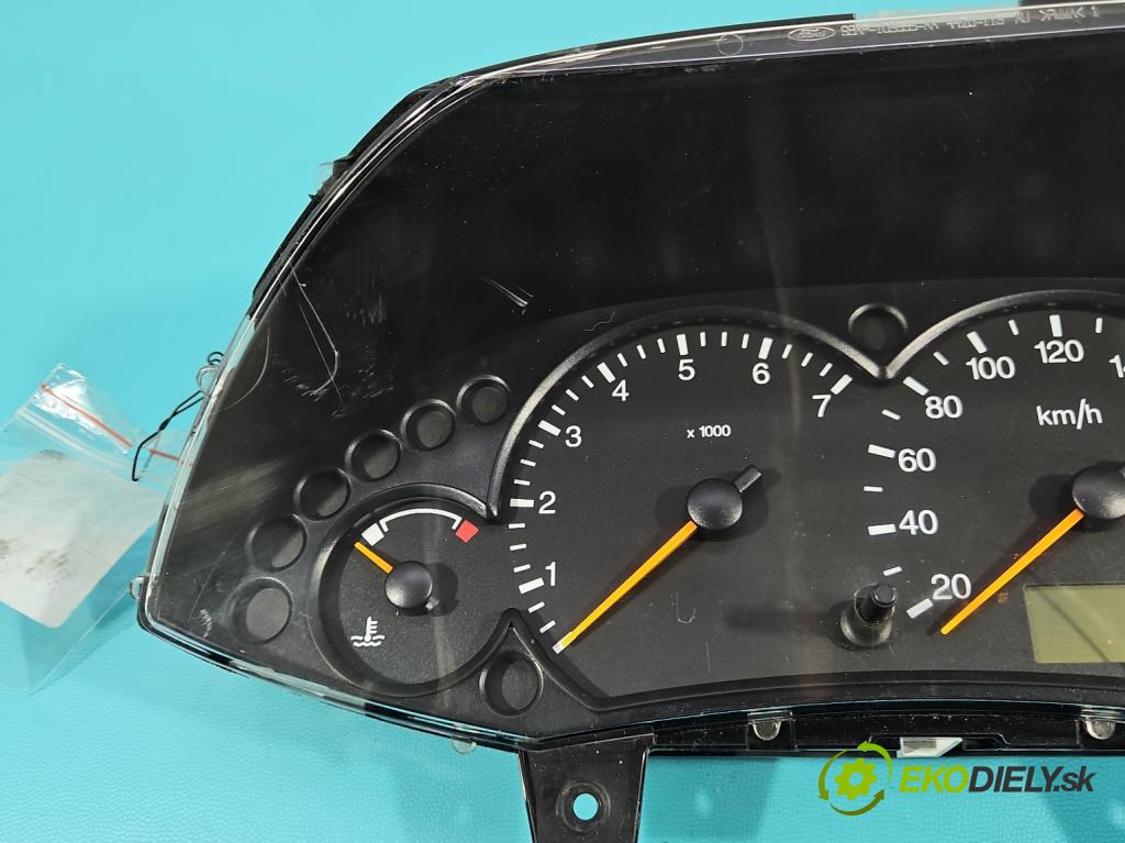 Ford Focus Mk1 1998-2004 1.6 16V 101 HP manual 74 kW 1596 cm3 5- prístrojovka/ budíky 98AP-10841-BC (Prístrojová doska)