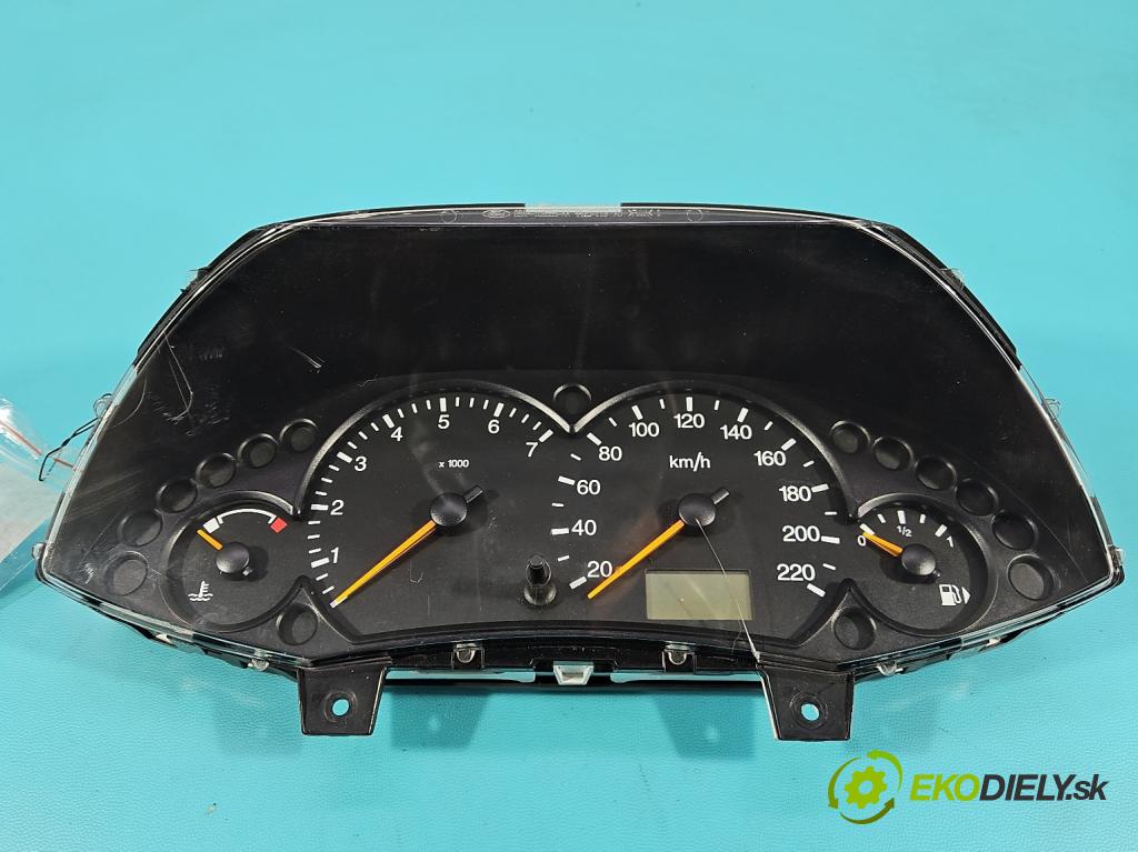 Ford Focus Mk1 1998-2004 1.6 16V 101 HP manual 74 kW 1596 cm3 5- prístrojovka/ budíky 98AP-10841-BC (Prístrojová doska)