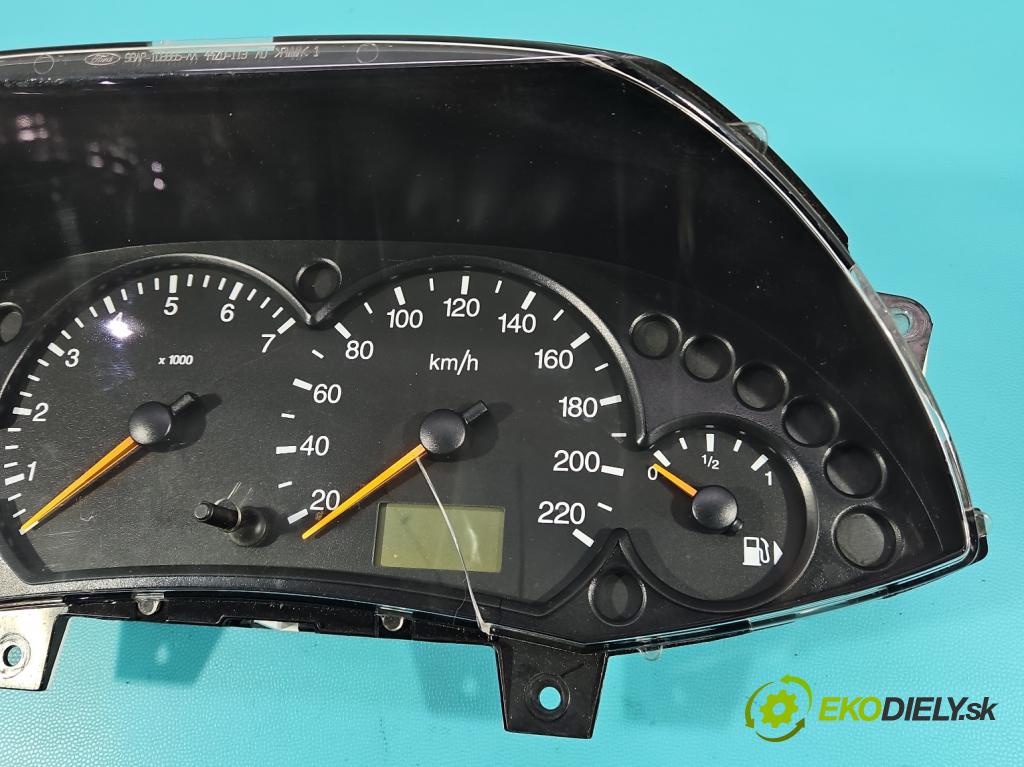 Ford Focus Mk1 1998-2004 1.6 16V 101 HP manual 74 kW 1596 cm3 5- prístrojovka/ budíky 98AP-10841-BC (Prístrojová doska)