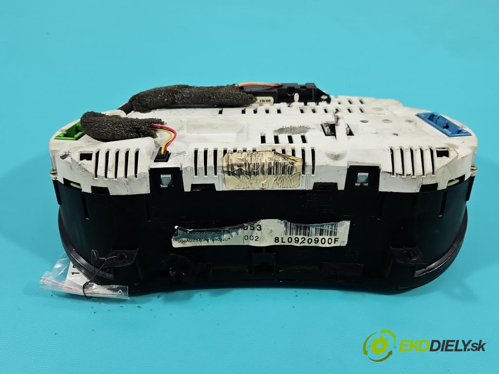 Audi A3 8L 1996-2003 1.8 20V 125 HP manual 92 kW 1781 cm3 5- prístrojovka/ budíky 8L0920900F (Prístrojová doska)