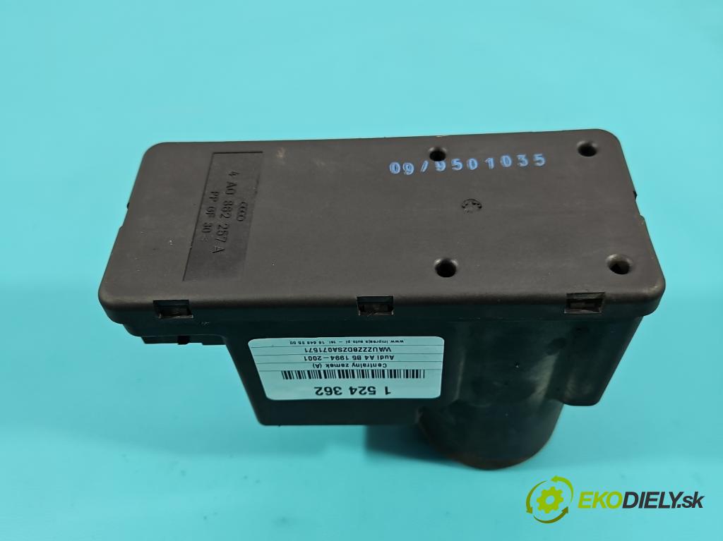 Audi A4 B5 1994-2001 1.9 tdi 90 HP manual 66 kW 1896 cm3 4- Centrální: zámek: 4A0862257A