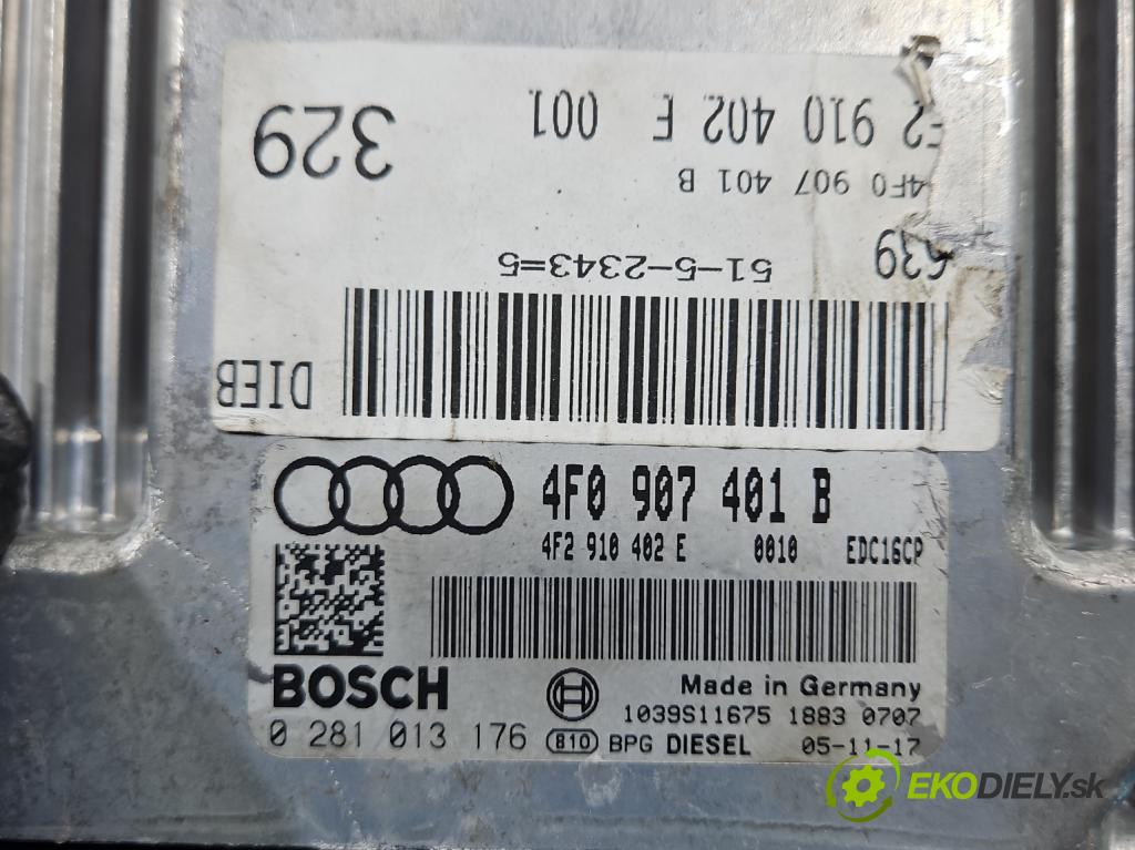 Audi A6 C6 2004-2011 2.7 TDI 179KM automatic 132 kW 2698 cm3 5- riadiaca jednotka motora 4F0907401B
