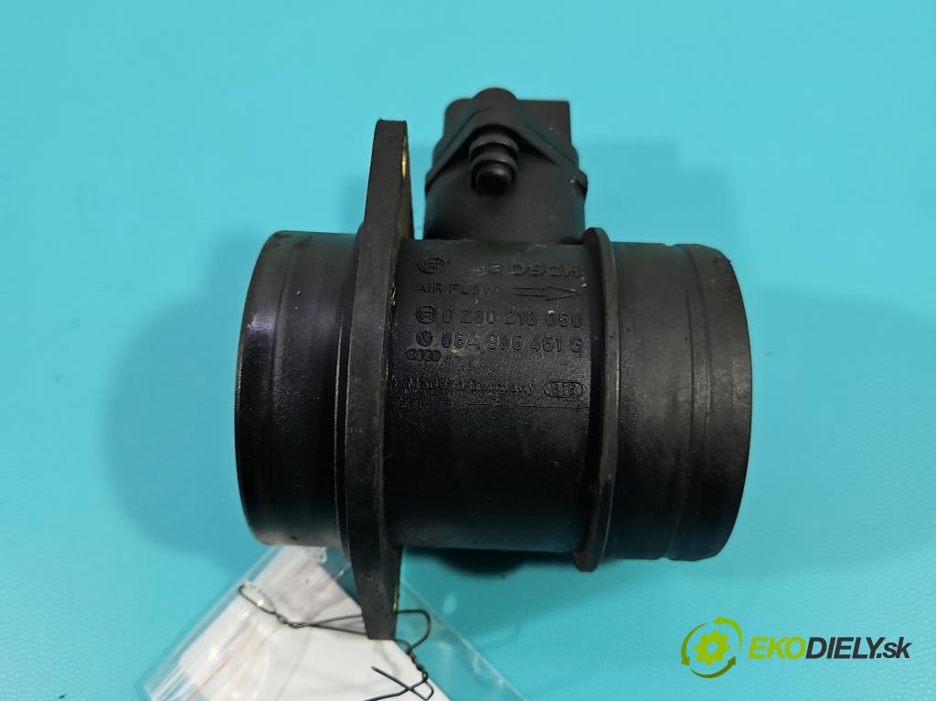 Audi A3 8L 1996-2003 1.8 20V 125 HP manual 92 kW 1781 cm3 5- průtokoměr: 0280218060 (Váha vzduchu)
