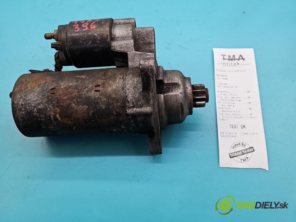 Vw Transporter T4 1990-2003 1.9 TD 68 hp manual 50 kW 1896 cm3 5- startér: 0001125012 (Startér)