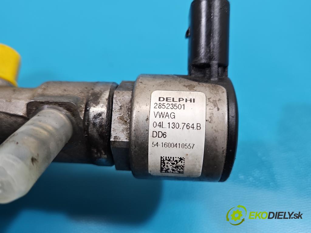 Skoda Octavia III 2013- 1.6 tdi 110 HP manual 81 kW 1598 cm3 5- lišta vstrekovacia 04L130089F (Vstrekovacia lišta)