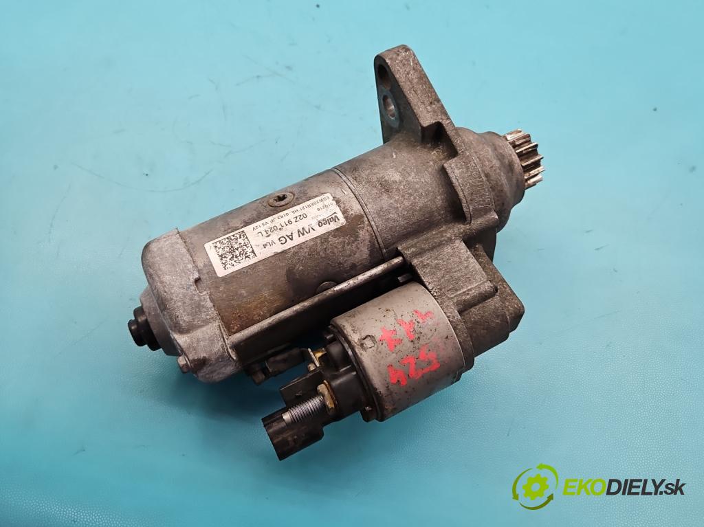 Skoda Octavia III 2013- 1.6 tdi 110 HP manual 81 kW 1598 cm3 5- štartér 02Z911024L (Štartér)