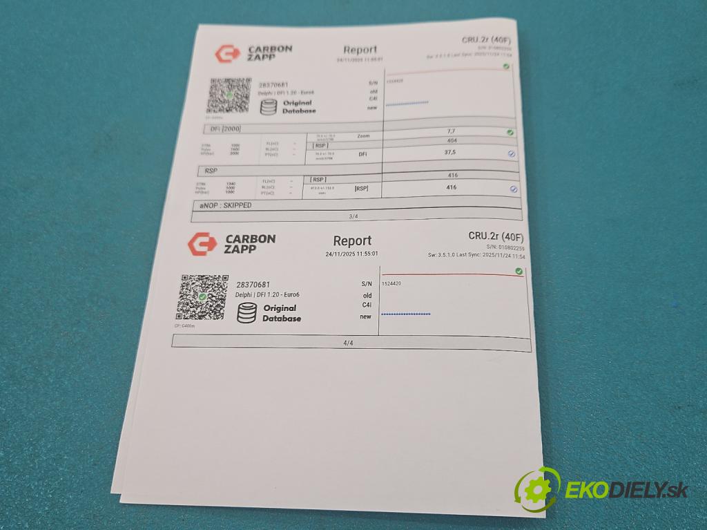 Skoda Octavia III 2013- 1.6 tdi 110 HP manual 81 kW 1598 cm3 5- vstrek 28370681 (Vstrekovač paliva)