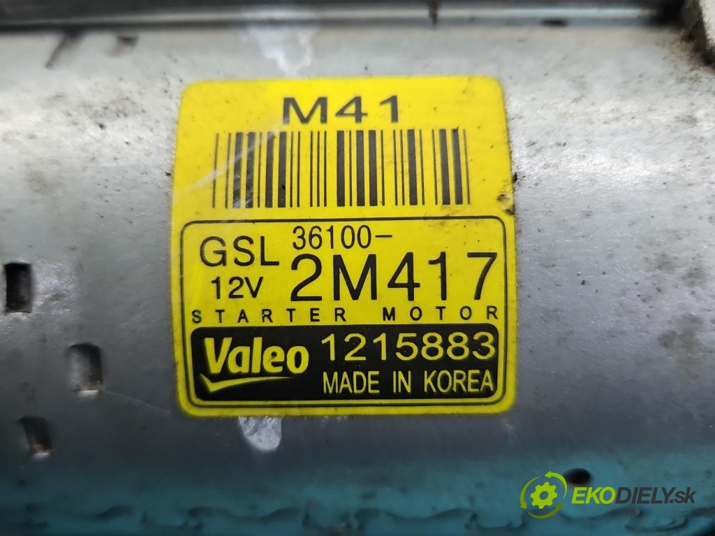 Kia Ceed III 2018- 1.5 160 HP automatic 117.5 kW 1482 cm3 5- štartér 36100-2M417 (Štartér)