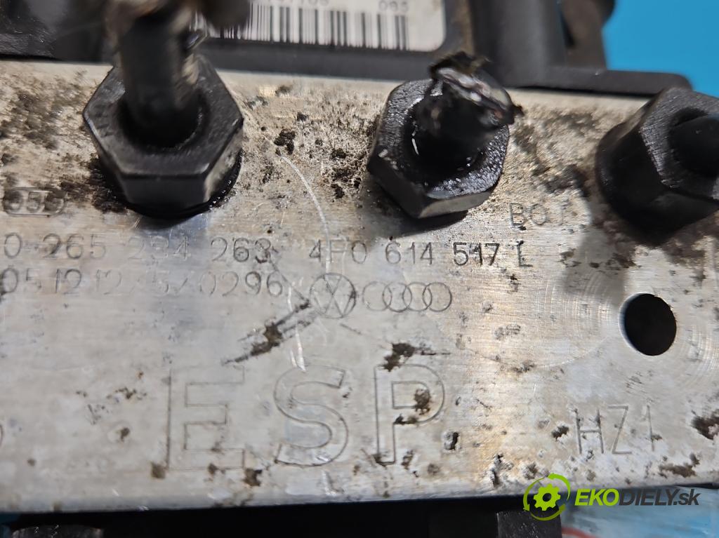 Audi A6 C6 2004-2011 2.7 TDI 179KM automatic 132 kW 2698 cm3 5- čerpadlo abs 4F0910517L (Pumpa ABS)