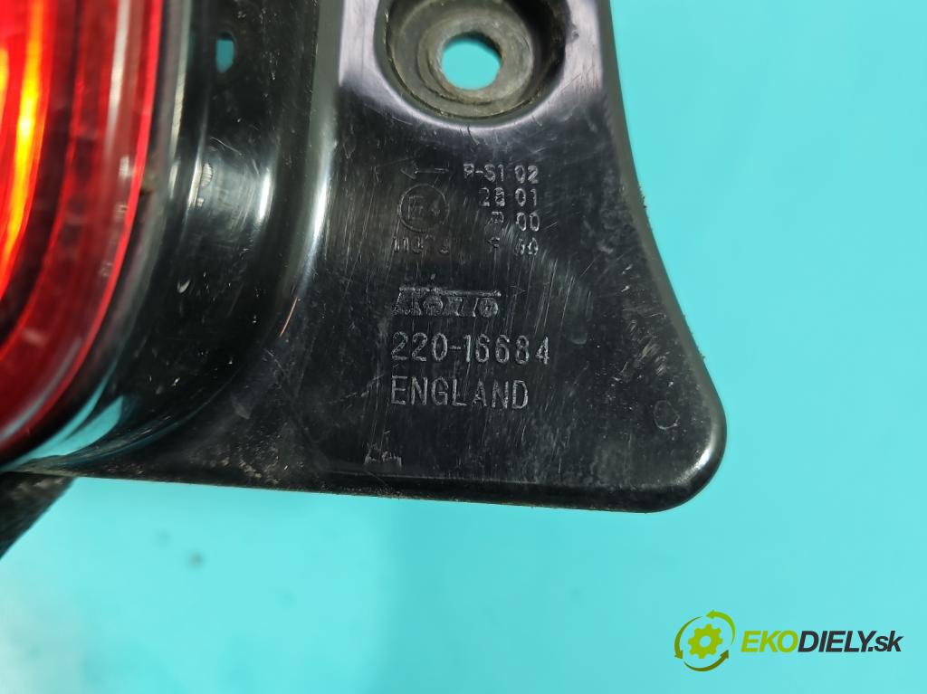 Suzuki SX4 I 2006-2014 2.0 16v 143 hp automatic 105 kW 1995 cm3 5- světlo zadní levé  (Klika dveří ostatní)