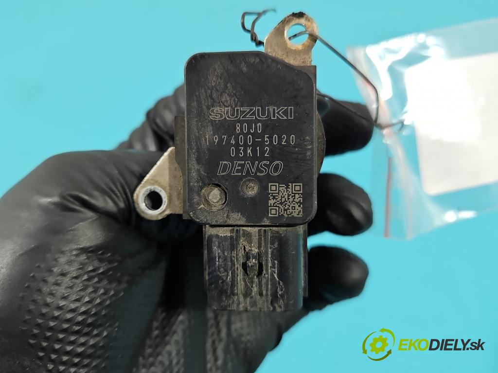 Suzuki SX4 I 2006-2014 2.0 16v 143 HP automatic 105 kW 1995 cm3 5- průtokoměr: 197400-5020 (Váha vzduchu)