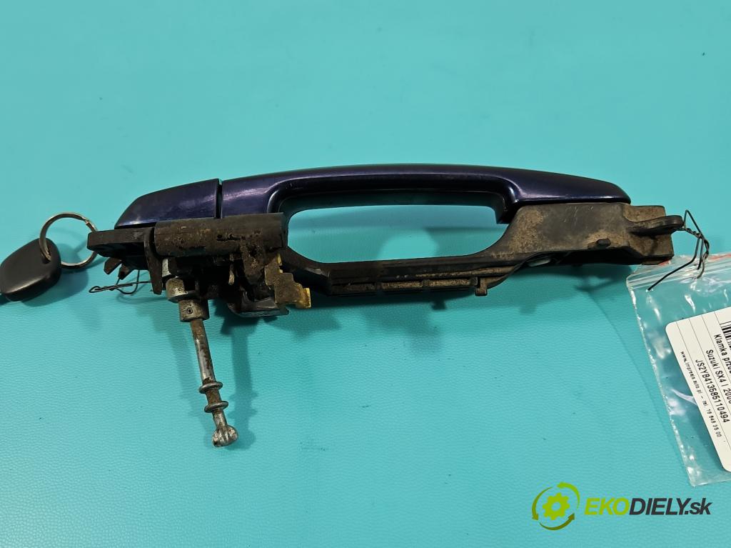 Suzuki SX4 I 2006-2014 2.0 16v 143 hp automatic 105 kW 1995 cm3 5- klika přední levé  (Vnější přední levá klika dveří)
