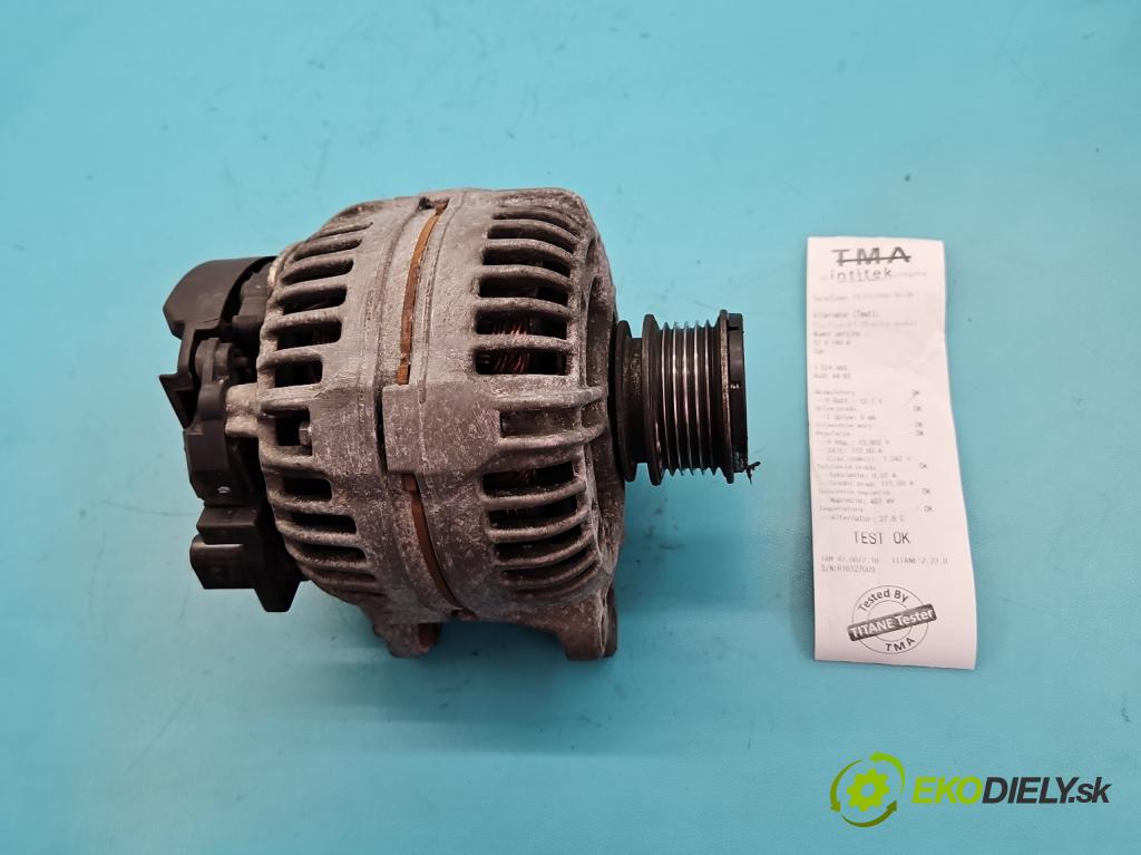 Audi A4 B7 2004-2008 1.9 tdi 116 HP manual 85 kW 1896 cm3 5- Alternator 06F903023J (Alternátor)