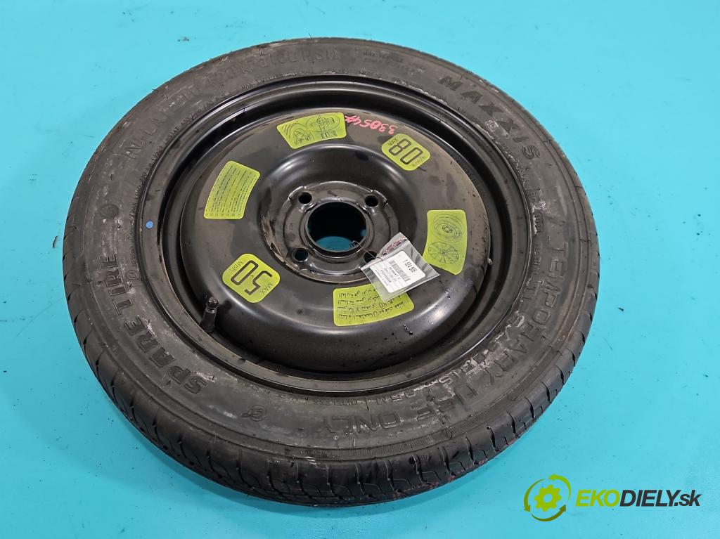 Citroen C3 II 2009-2016 1.6 hdi 92 HP manual 68 kW 1560 cm3 5- koleso rezervne 15