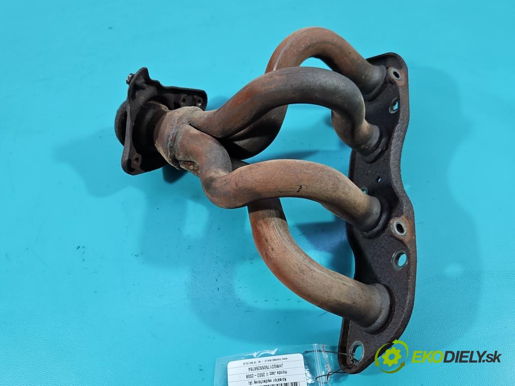 Honda Jazz II 2002-2008 1.3 83 HP manual 61 kW 1339 cm3 5- zvod výfuk  (Výfukové potrubie)